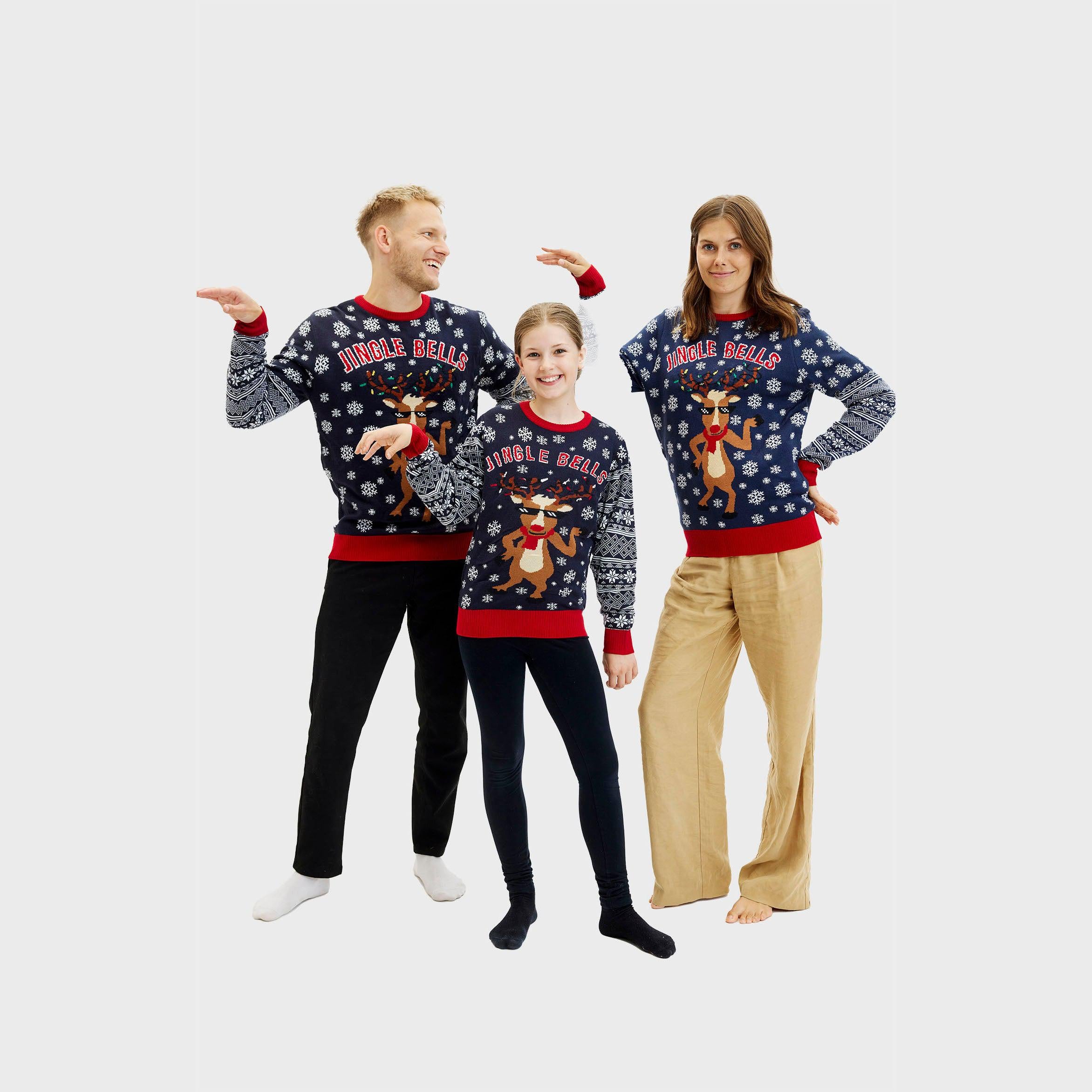 Jingle Bells Maglione Natalizio - Donna